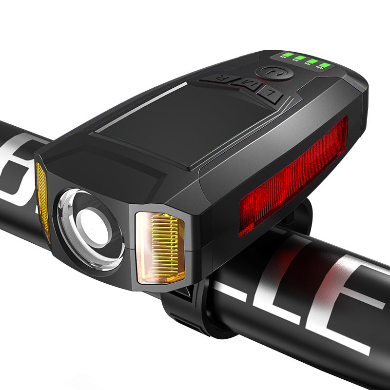 Multi-Function USB Rechargeable Bicycle Safety Light System Bowlift