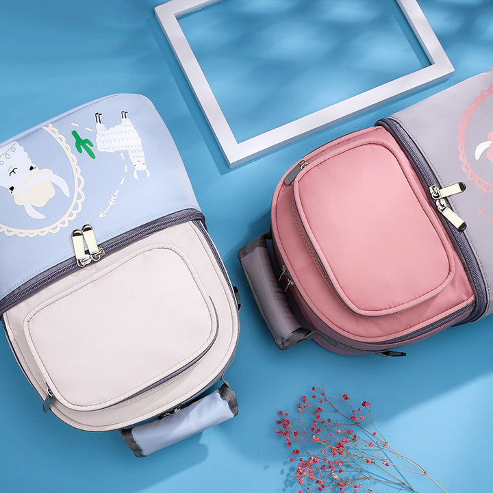 Fun Alpaca-Themed Insulated Backpack Bowlift