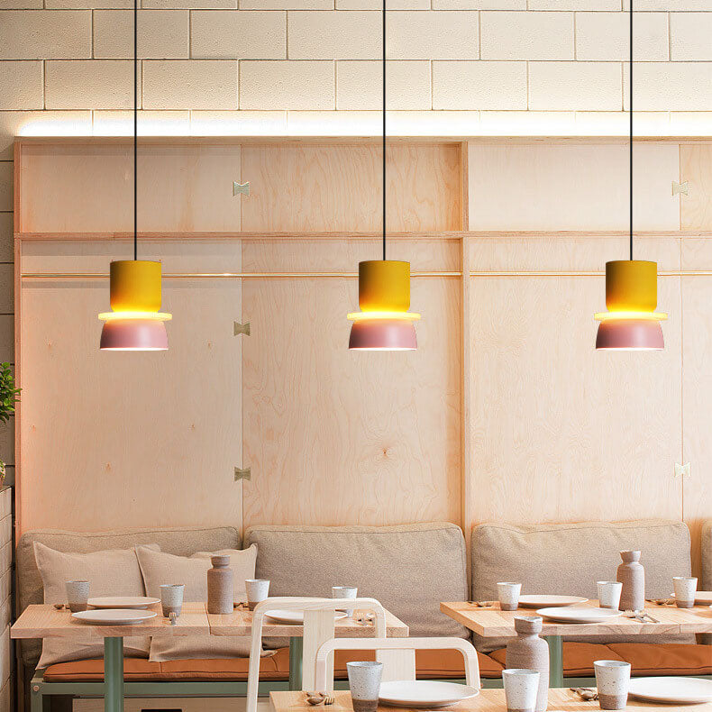 BowLift | Nordic Colorful Macaron 1 Light LED Pendant Lamp