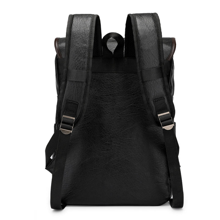 Vintage Style Leather Backpack Bowlift