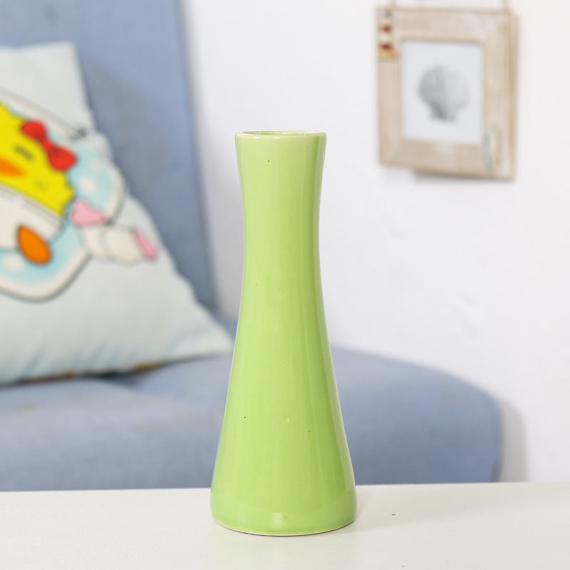 Modern Minimalistic Ceramic Flower Vase Bowlift