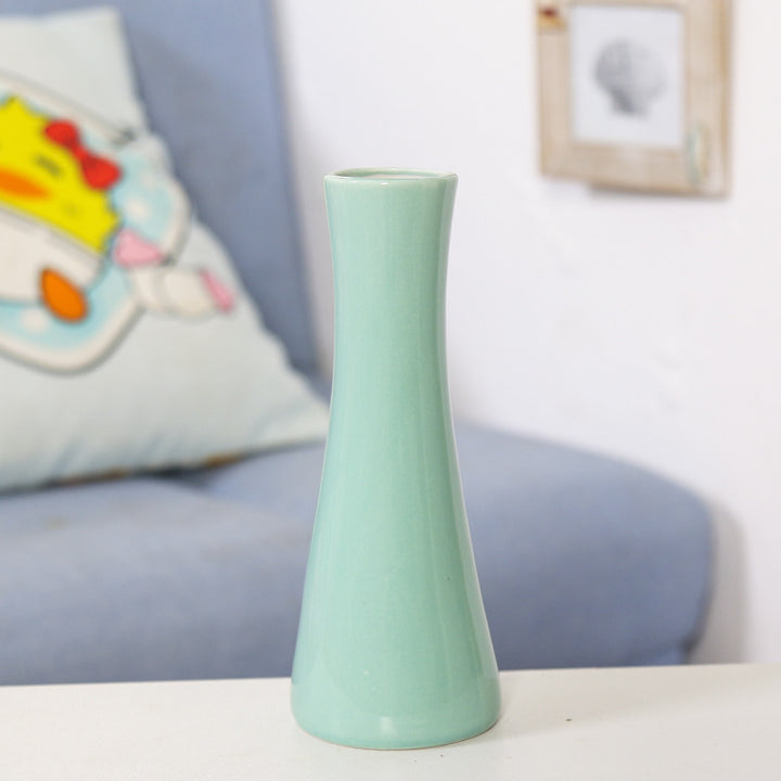 Modern Minimalistic Ceramic Flower Vase Bowlift