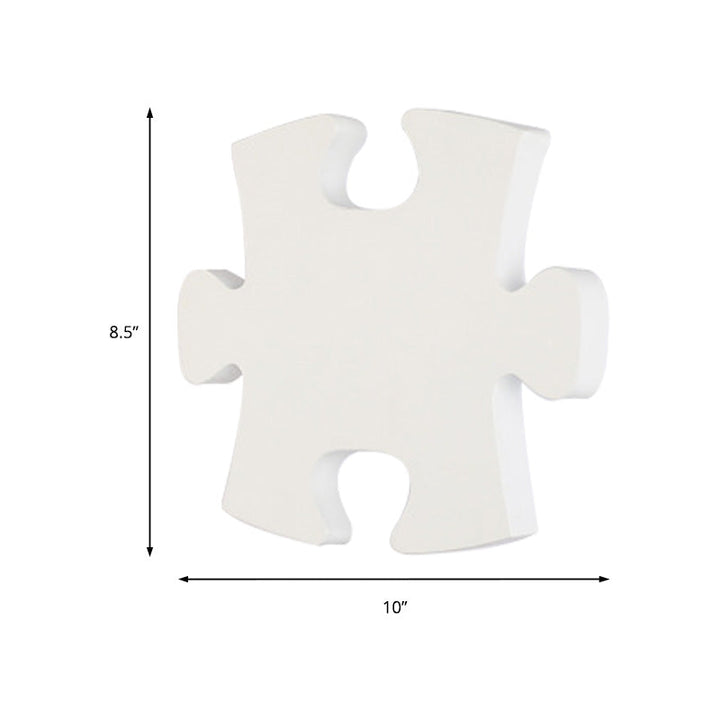 BowLift | Jigsaw Wall Lamp Modern Acrylic Black/White LED Wall Light in Warm/White Light for Living Room