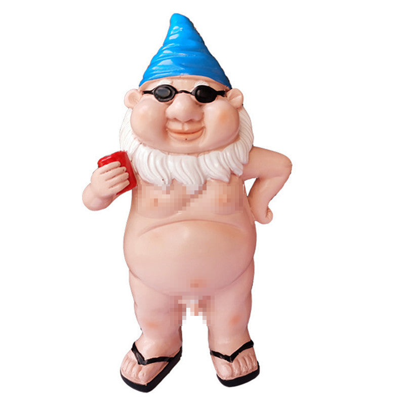 BowLift | Cheeky Garden Gnome Funny Statue