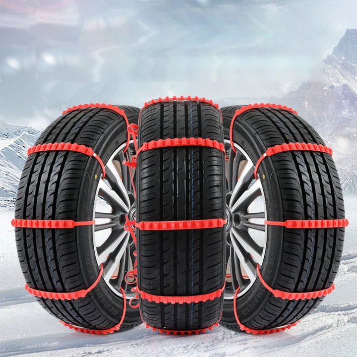 Winter snow chains for cars - Emergency anti-slip automotive accessories wholesale | Bowlift