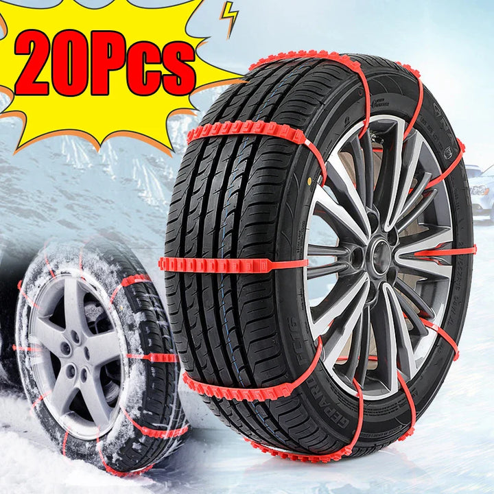 Winter snow chains for cars - Emergency anti-slip automotive accessories wholesale | Bowlift