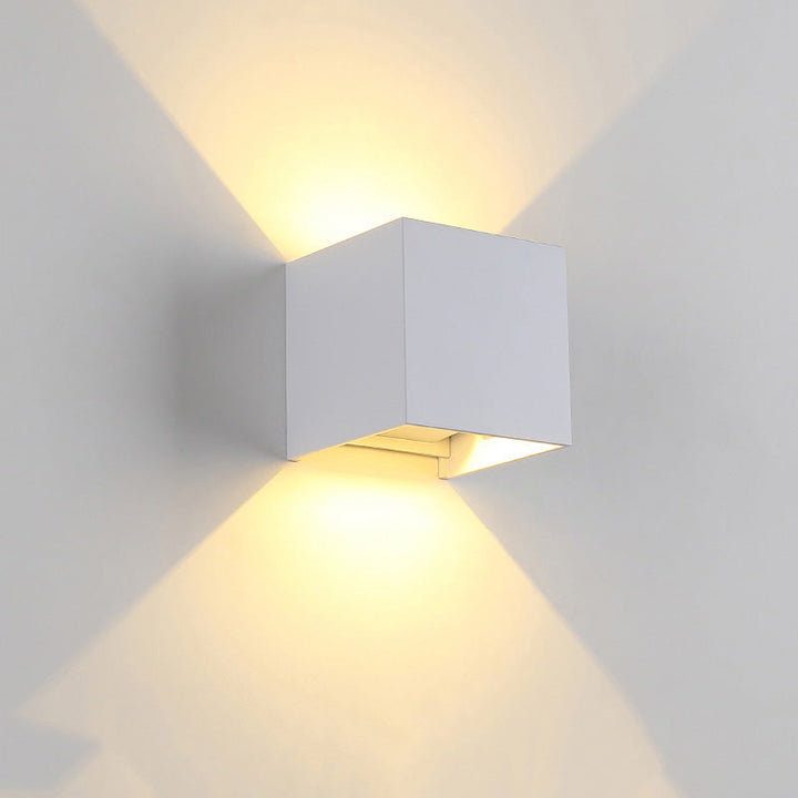 BowLift | LED Outdoor Up Down Wall Light | Waterproof Metal Fixture for Patio. Garden & Entryway Illumination