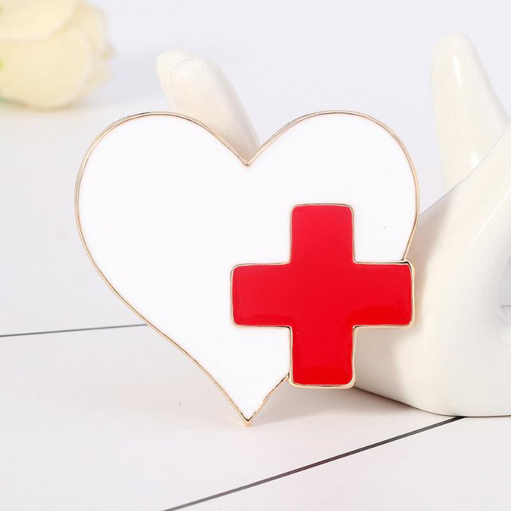 BowLift | Love Heart Stethoscope Mini Brooch