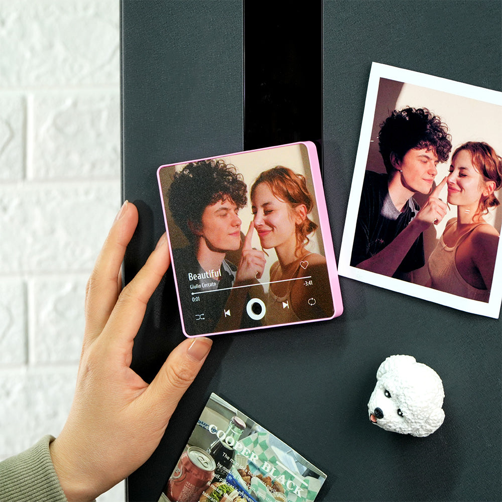 Custom Fridge Magnet With Photo Album | Bowlift