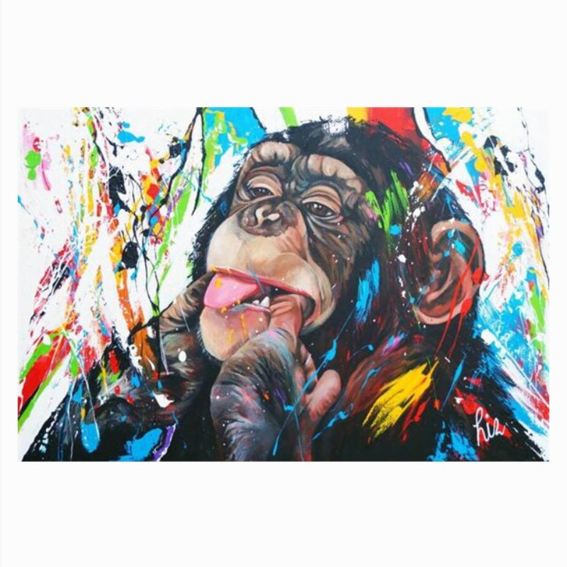 Street Art Pop Graffiti - Canvas Wall Art Painting | Bowlift
