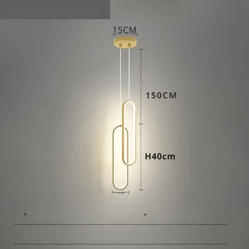 Modern minimalist LED pendant lamp – sleek design lamp for bedroom and living room | Bowlift
