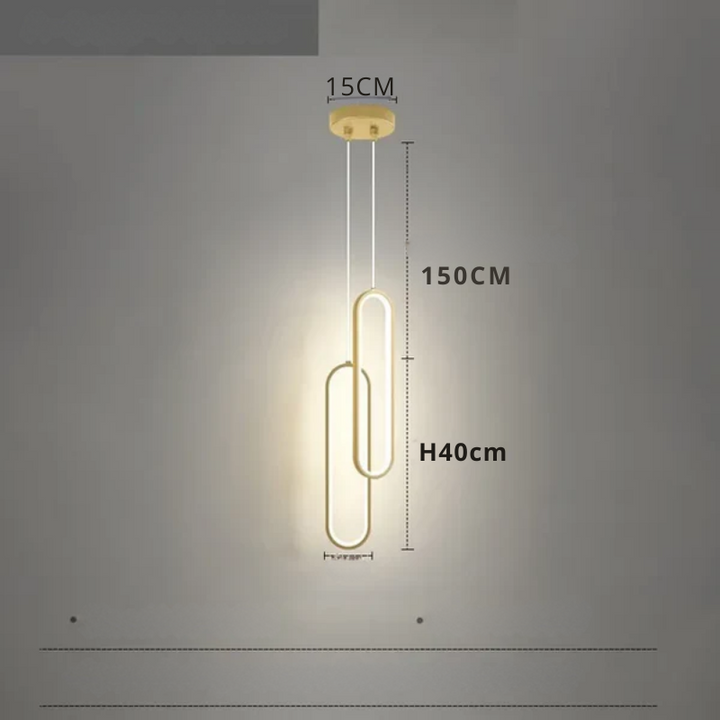 Modern minimalist LED pendant lamp – sleek design lamp for bedroom and living room | Bowlift