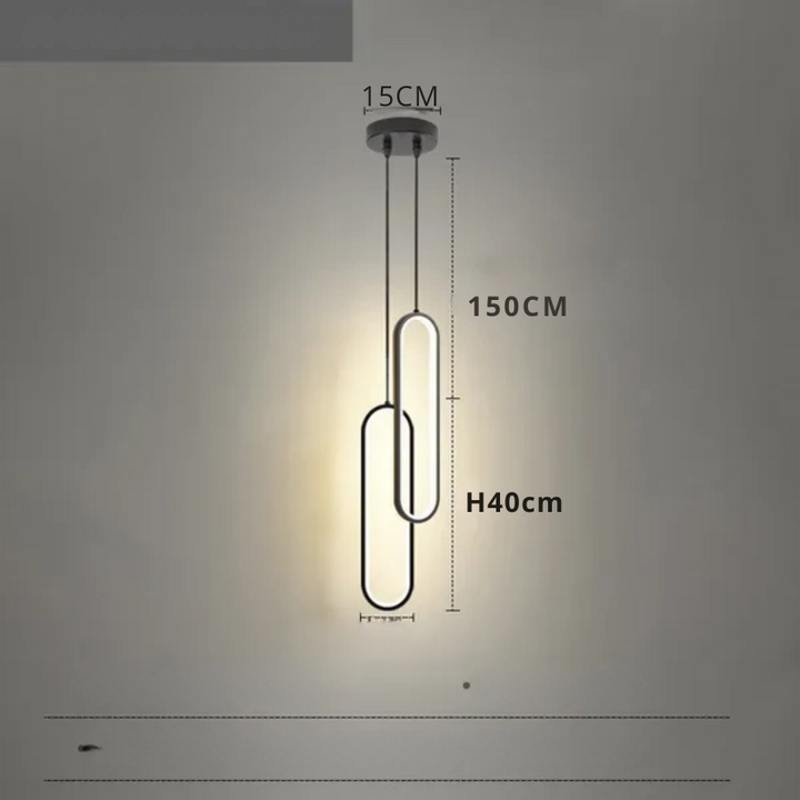 Modern minimalist LED pendant lamp – sleek design lamp for bedroom and living room | Bowlift