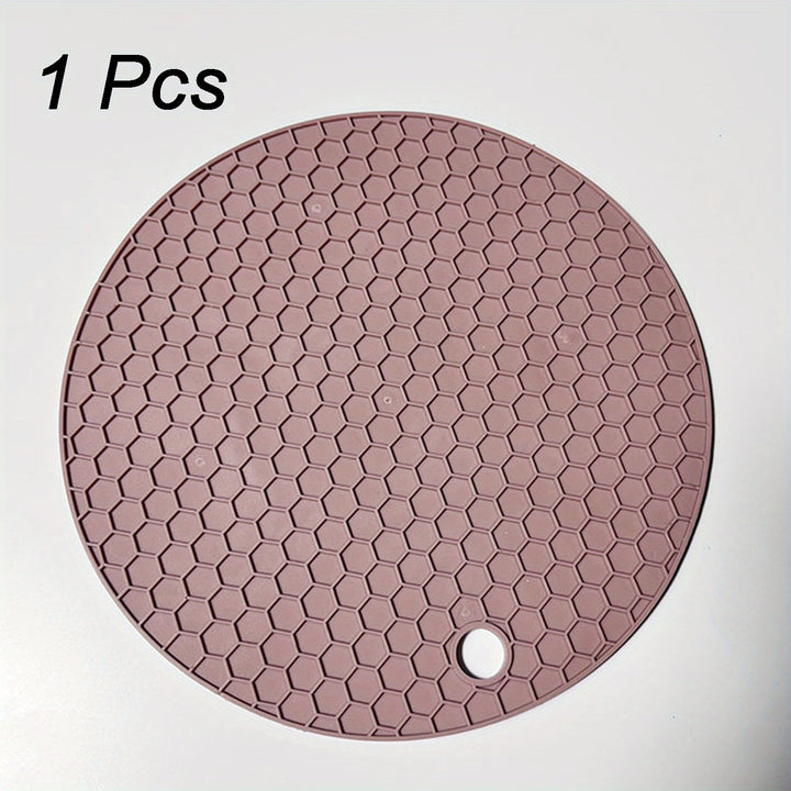 BowLift | Silicone Heat Resistant Trivet Mat Round