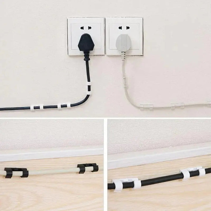 BowLift | 20-piece cable holder for stress-free organization and elegant spatial feel