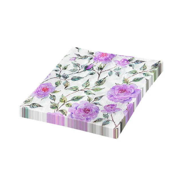 20pcs Exquisite Printing Napkins Paper Fresh Dining Tables Paper Napkin | Bowlift