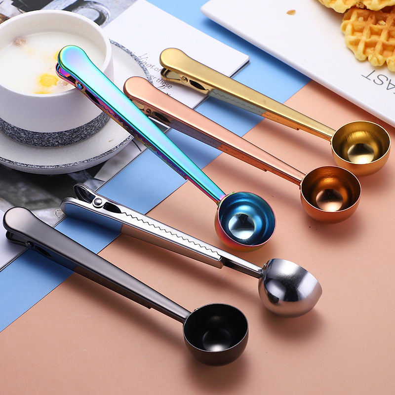 Elegant coffee spoon with ergonomic handle Bowlift