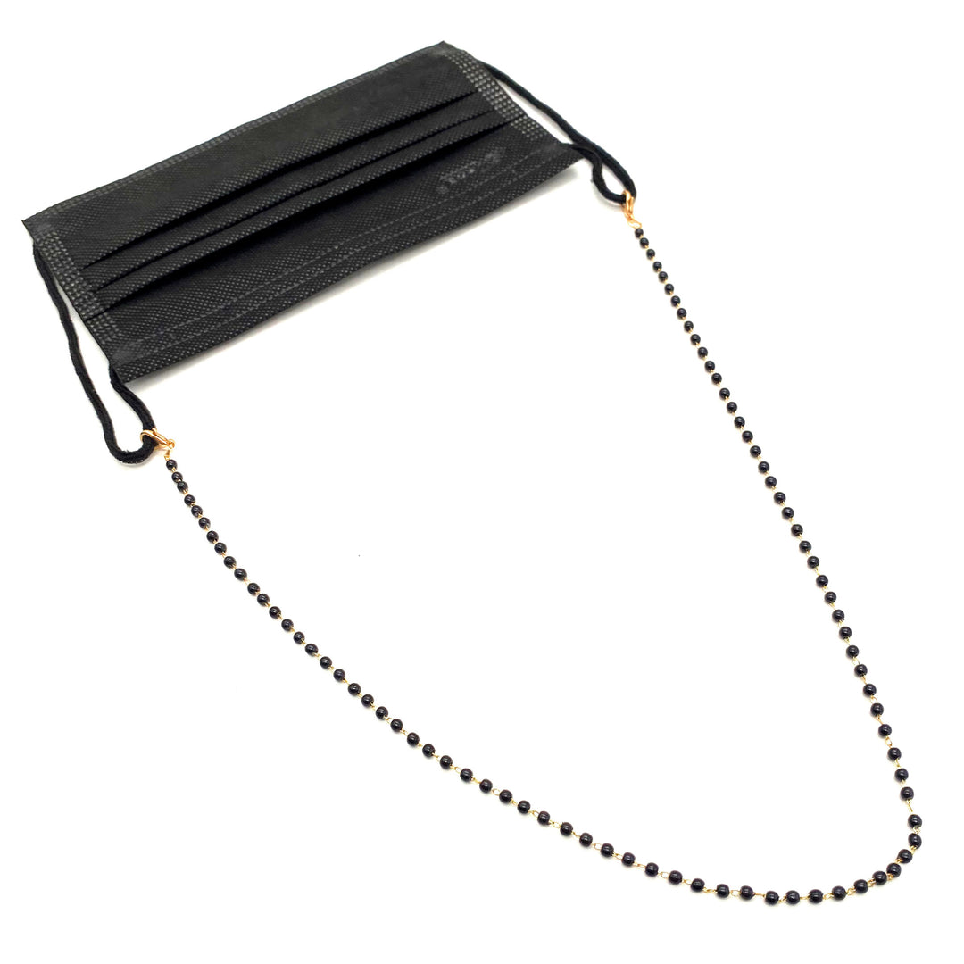 Elegant Beaded Eyewear Chain Bowlift