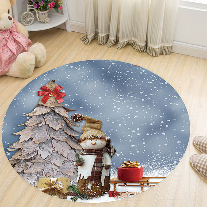 BowLift | Cartoon Colored Rug Multicolor Synthetic Carpet Stain Resistant Machine Washable Non-Slip Rug for Children's Room