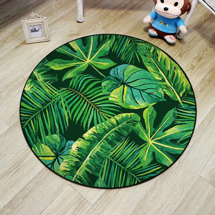 BowLift | Multicolor Princess Carpet Polyester Botanica Animals Carpet Non-slip Backing Machine Washable Pet Friendly Carpet for Children's Room