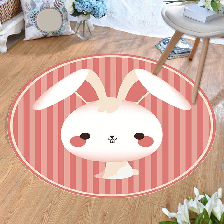 BowLift | Aesthetics Animal Pattern Carpet Multifunctional Colorful Cartoon Carpet Polyester Machine Washable Non-Slip Back Pet-Friendly Carpet for Children's Room