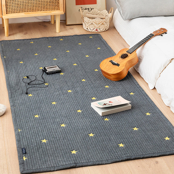 BowLift | Simplicity Living Room Carpet Multicolored Geometric Print Carpet Cotton Easy Care Carpet