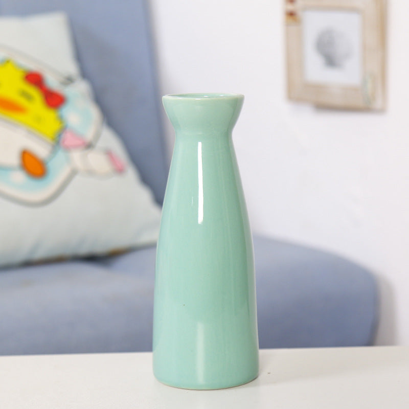 Modern Minimalistic Ceramic Flower Vase Bowlift
