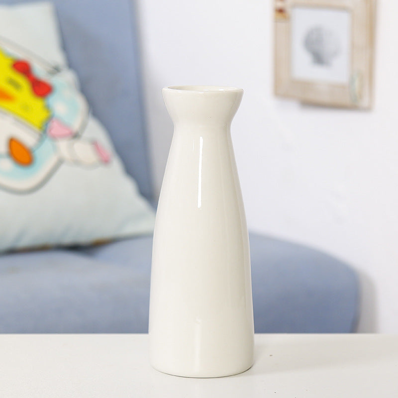 Modern Minimalistic Ceramic Flower Vase Bowlift
