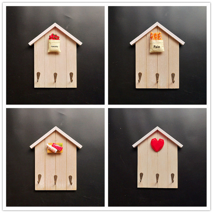 Rustic Decorative Wall Hook Organizer