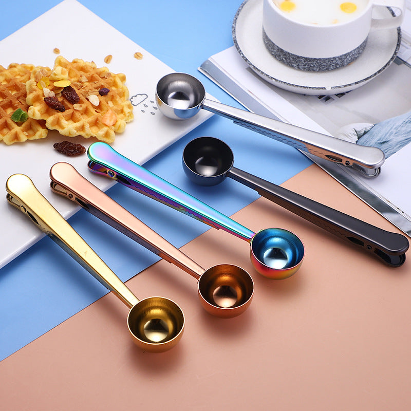 Elegant coffee spoon with ergonomic handle Bowlift