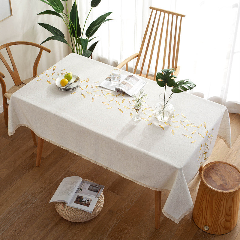 Elegant Geometric Table Cover