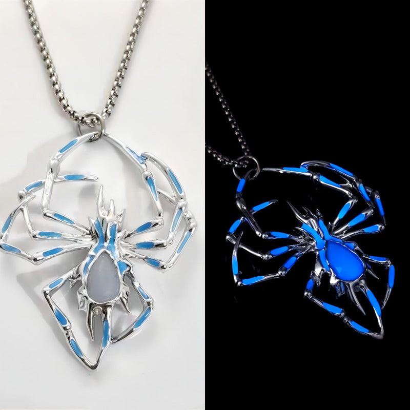 BowLift | Glow-in-the-Dark 3D Spider Necklace