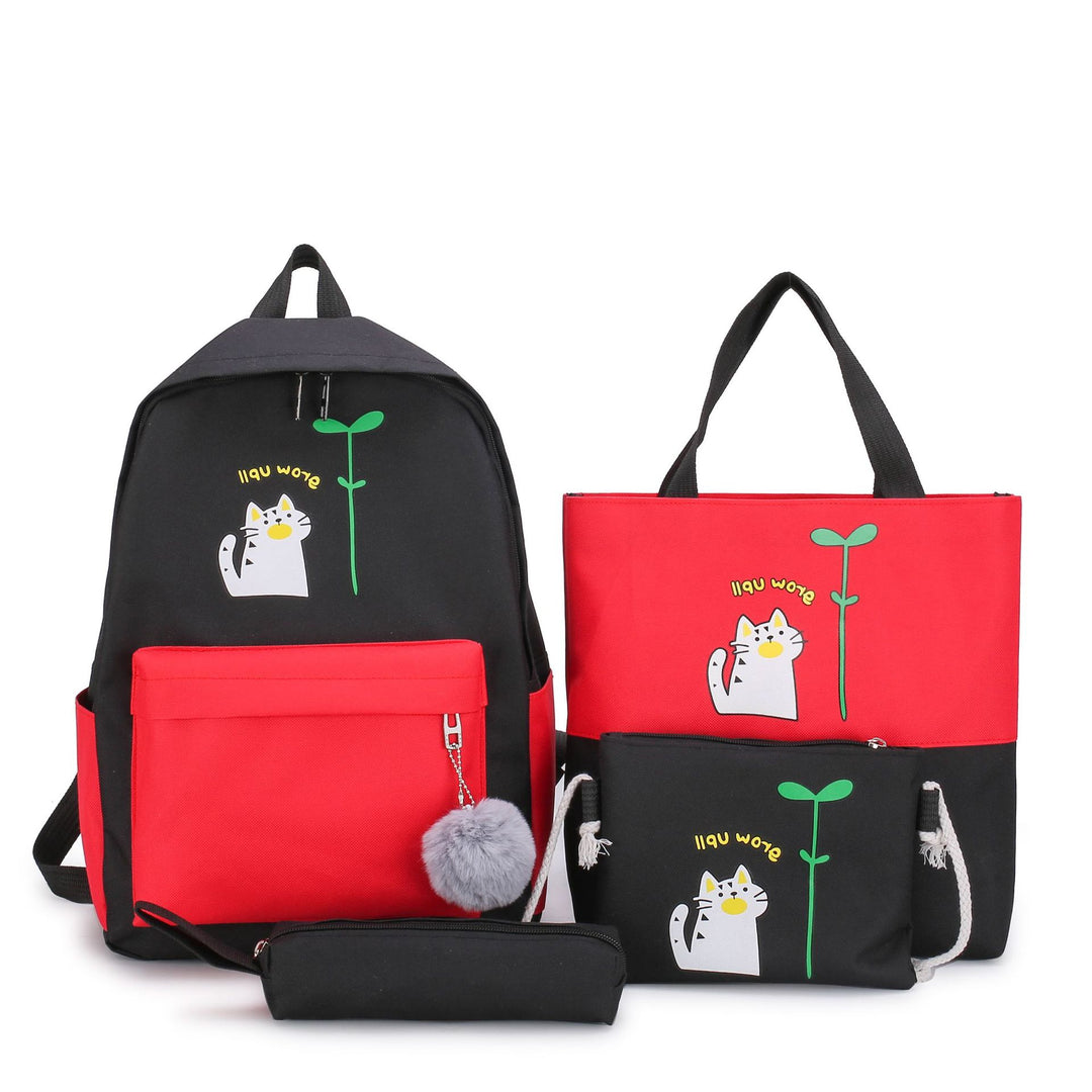 4-In-1 Rucksack and Bag Set Bowlift