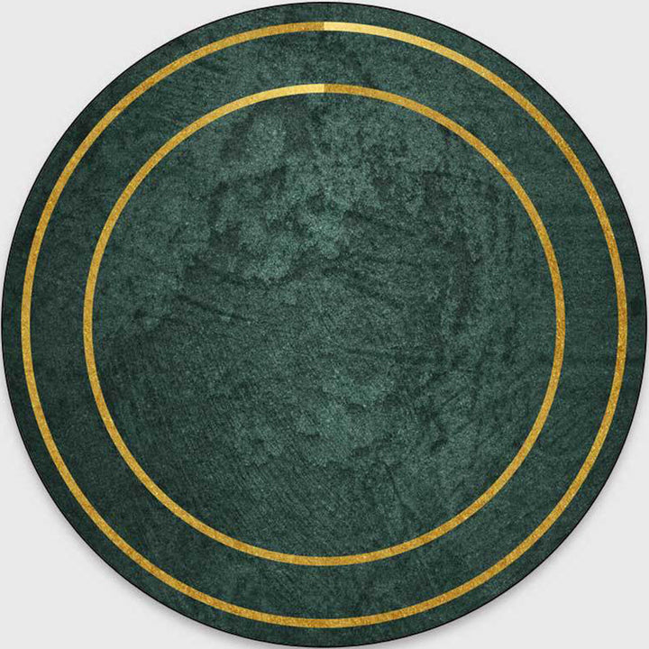 BowLift | Glam Mid-Century Rug Multicolor Marble Look Rug Pet Friendly Stain Resistant Non-Slip Back Rug for Living Room
