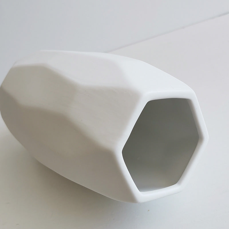 Modern Geometric Decorative Vase Bowlift