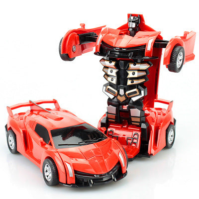 Transforming Racing Robot Car Toy Bowlift