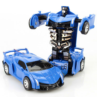 Transforming Racing Robot Car Toy Bowlift