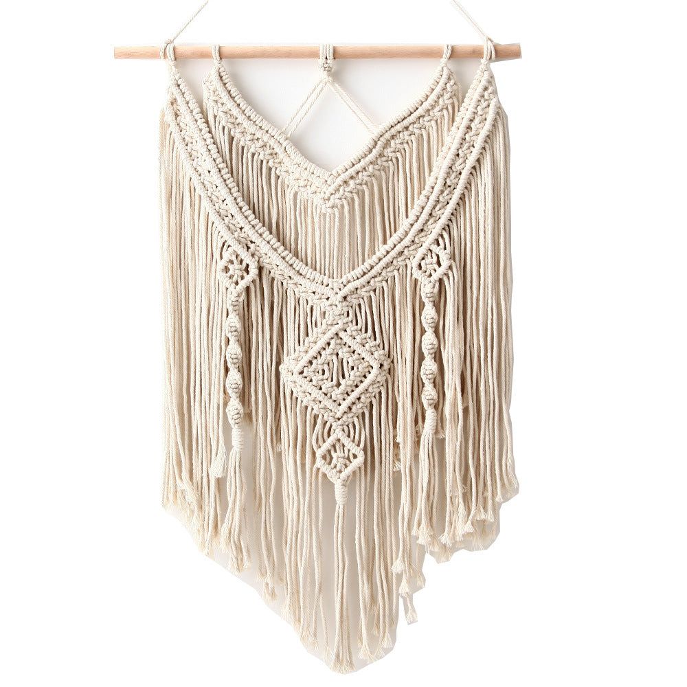 Woven Macramé Wall Decor Art Bowlift