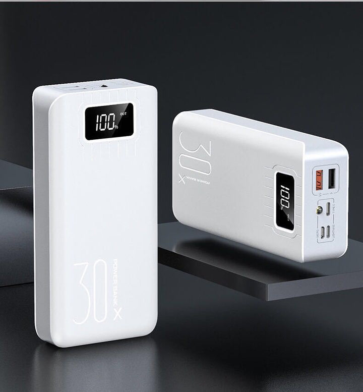 Powerful power bank with LCD display and multiple connections Bowlift