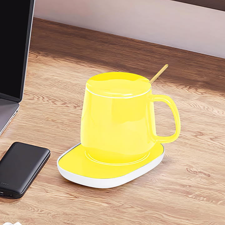 BowLift | Mug Warmer Ceramic Smart Electric Gift Set