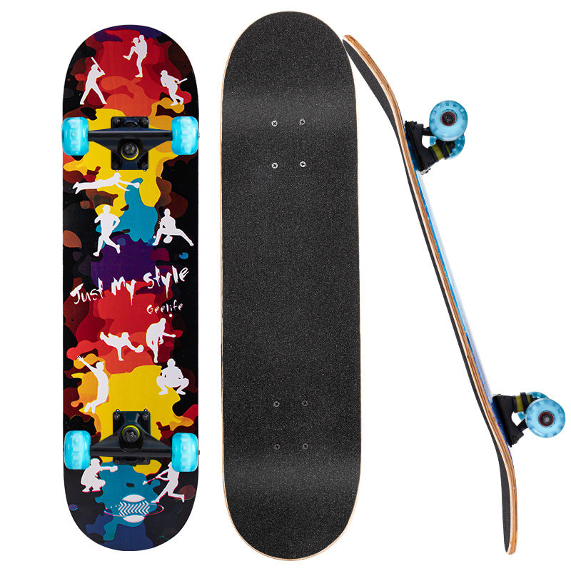 Sturdy Graphic Skateboard Bowlift
