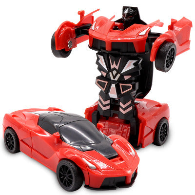 Transforming Racing Robot Car Toy Bowlift