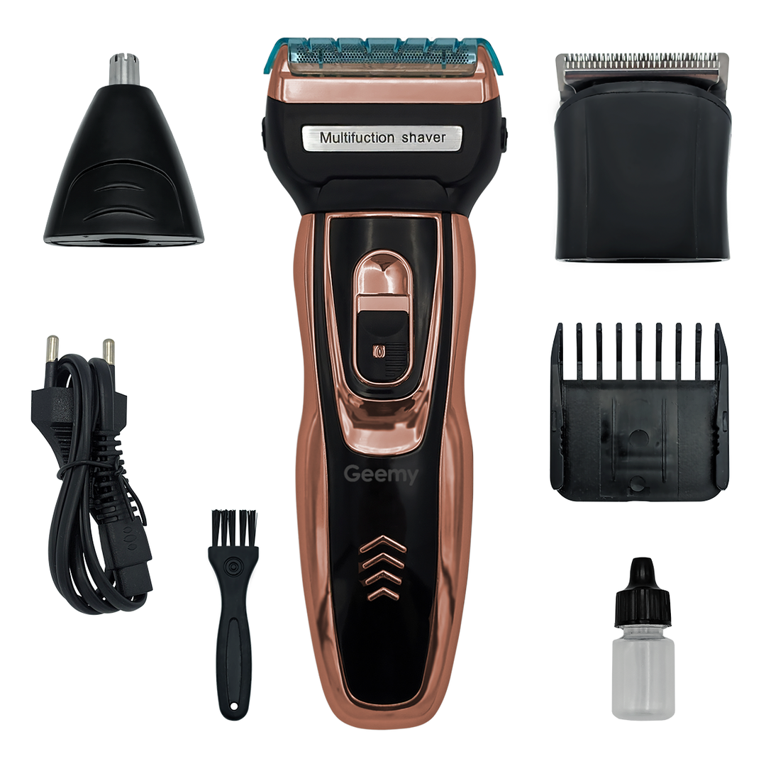 BowLift | ProCare 3-in-1 Trimmer – Wireless Beard Trimmer, Nose Hair Trimmer and Shaver