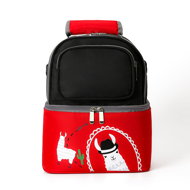 Fun Alpaca-Themed Insulated Backpack Bowlift