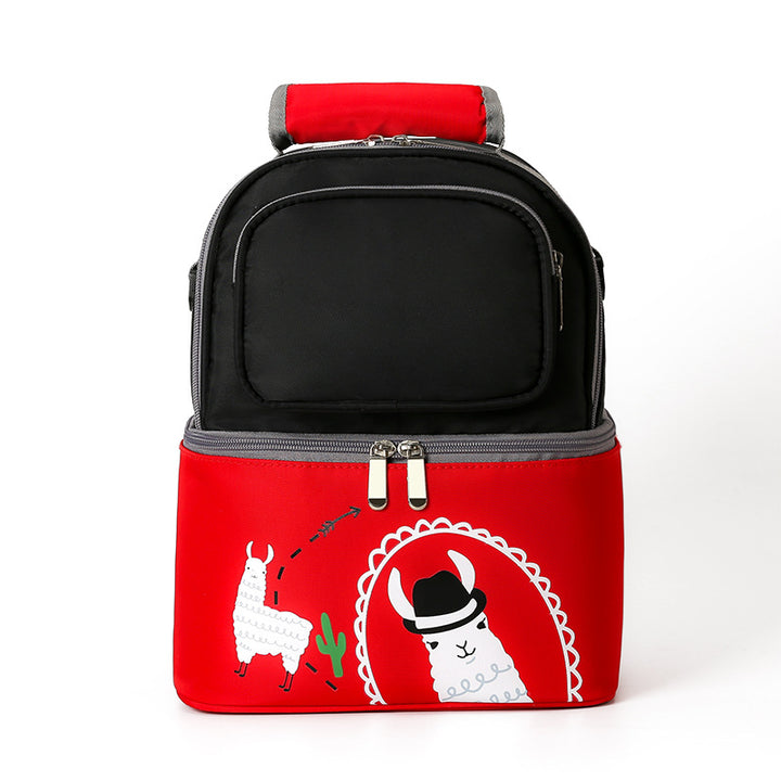 Fun Alpaca-Themed Insulated Backpack Bowlift