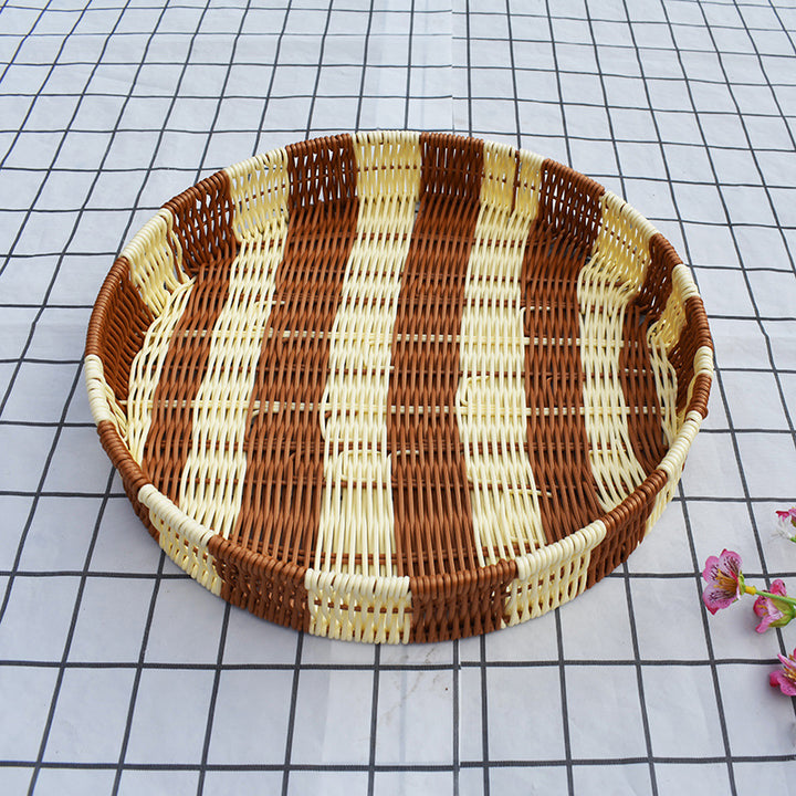 Handcrafted Woven Serving Tray Bowlift 1789539628