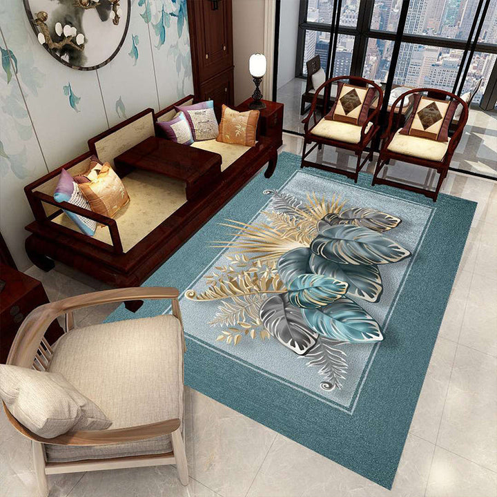 BowLift | Minimalist 3D Geometric Rug Multi-Color Polypropylene Area Rug Pet-Friendly Non-Slip Machine Washable Rug for Large Room