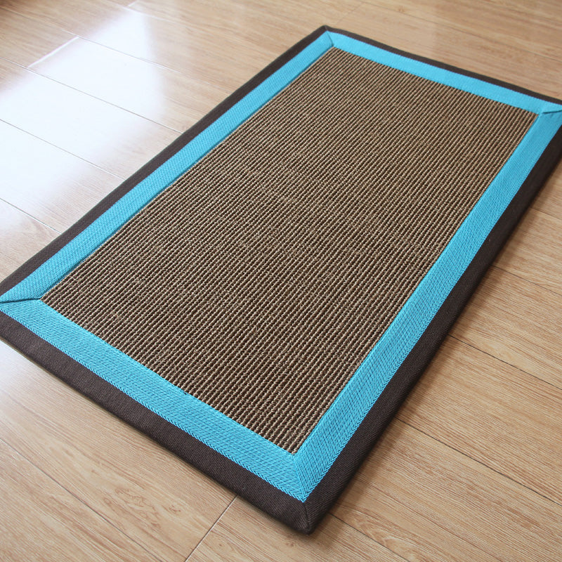 BowLift | Multicolored Cottage Rug Sisal Braided Simple Rug Pet Friendly Non-Slip Back Stain Resistant Rug for the Living Room