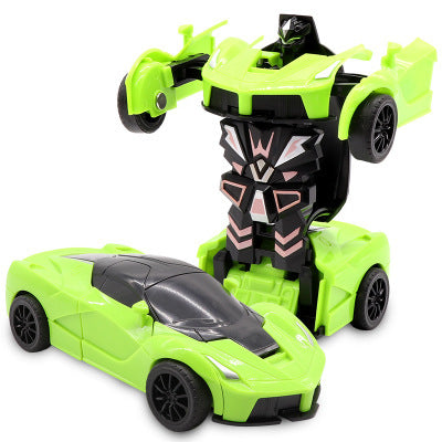 Transforming Racing Robot Car Toy Bowlift