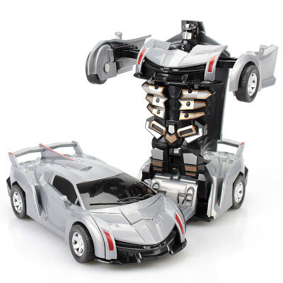 Transforming Racing Robot Car Toy Bowlift